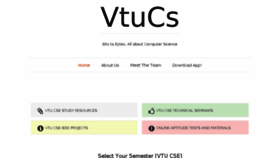 What Vtucs.com website looked like in 2018 (5 years ago)