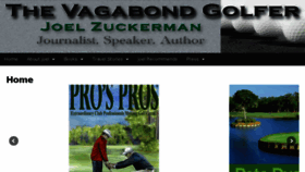 What Vagabondgolfer.com website looked like in 2018 (5 years ago)