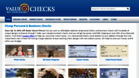 What Valuechecks.net website looked like in 2018 (5 years ago)