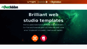 What Vtem.net website looked like in 2018 (5 years ago)