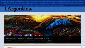 What Vivilargentina.com website looked like in 2018 (5 years ago)