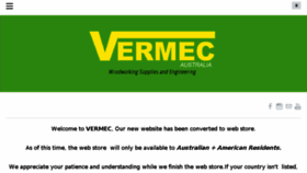 What Vermec.com website looked like in 2018 (5 years ago)