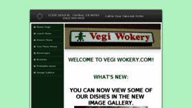 What Vegiwokery.com website looked like in 2018 (5 years ago)