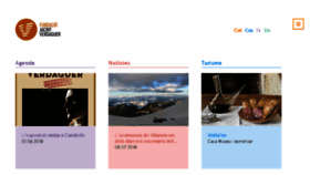 What Verdaguer.cat website looked like in 2018 (6 years ago)