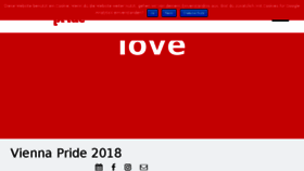 What Viennapride.at website looked like in 2018 (5 years ago)