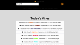 What Vinevinevine.com website looked like in 2018 (5 years ago)