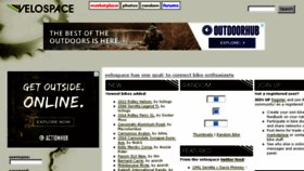 What Velospace.org website looked like in 2018 (6 years ago)