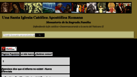 What Vaticanocatolico.com website looked like in 2018 (5 years ago)