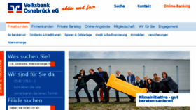 What Volksbank-osnabrueck.de website looked like in 2018 (7 years ago)