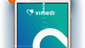 What Vimedi.com website looked like in 2018 (5 years ago)
