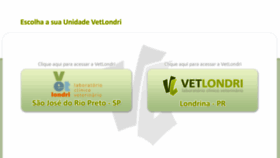 What Vetlondri.com.br website looked like in 2018 (5 years ago)