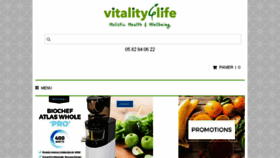 What Vitality4life.fr website looked like in 2018 (5 years ago)
