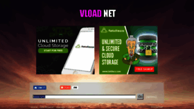 What Vload.net website looked like in 2018 (5 years ago)