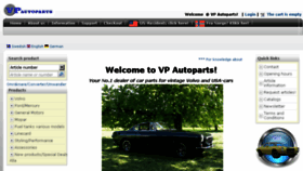 What Vp-autoparts.com website looked like in 2018 (5 years ago)