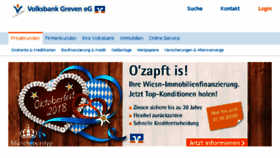 What Vb-greven.de website looked like in 2018 (5 years ago)