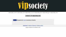 What Vipsociety.com website looked like in 2018 (5 years ago)