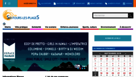What Ville-six-fours.fr website looked like in 2018 (5 years ago)