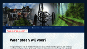 What Verminder-electrosmog.nl website looked like in 2018 (5 years ago)