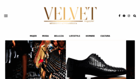 What Velvet-mag.lat website looked like in 2018 (5 years ago)