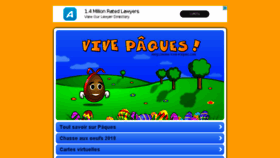 What Vive-paques.com website looked like in 2018 (5 years ago)
