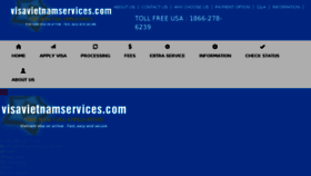 What Visavietnamservices.com website looked like in 2018 (5 years ago)