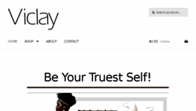 What Viclay.com website looked like in 2018 (5 years ago)