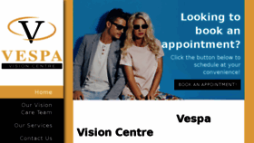 What Vespavision.ca website looked like in 2018 (5 years ago)