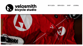 What Velosmith.com website looked like in 2018 (5 years ago)