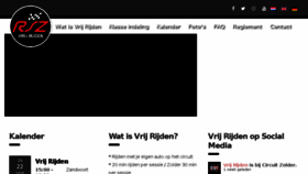 What Vrijrijden.nl website looked like in 2018 (5 years ago)
