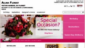 What Victorharborflowers.com.au website looked like in 2018 (5 years ago)