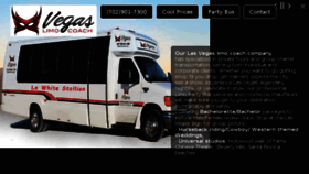 What Vegaslimocoach.com website looked like in 2018 (5 years ago)
