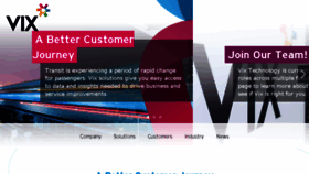 What Vixtechnology.com website looked like in 2018 (5 years ago)