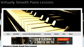 What Virtuallysmoothpiano.com website looked like in 2018 (5 years ago)