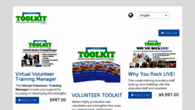 What Volunteer-toolkit.dpdcart.com website looked like in 2018 (5 years ago)