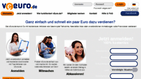 What Veuro.de website looked like in 2018 (5 years ago)