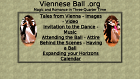 What Vienneseball.org website looked like in 2018 (5 years ago)