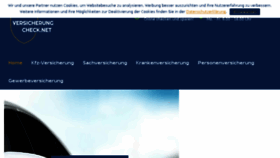 What Versicherung-check.net website looked like in 2018 (5 years ago)