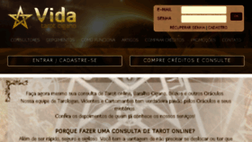 What Vidatarot.com.br website looked like in 2018 (6 years ago)