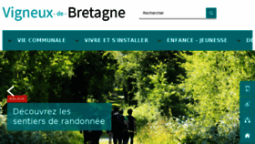 What Vigneux-de-bretagne.fr website looked like in 2018 (5 years ago)