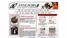 What Vangagifs.com website looked like in 2018 (5 years ago)