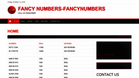 What Vipfancynumbers.in website looked like in 2018 (5 years ago)