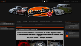 What Vintageimport87.fr website looked like in 2018 (5 years ago)