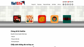 What Vietkite.com website looked like in 2018 (5 years ago)