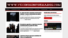 What Vecinosinformados.com website looked like in 2018 (5 years ago)