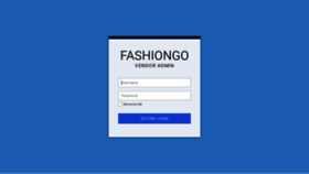 What Vendoradmin.fashiongo.net website looked like in 2018 (5 years ago)