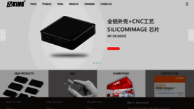 What V-kingchina.com website looked like in 2018 (5 years ago)