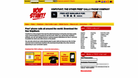 What Voipstunt.com website looked like in 2018 (5 years ago)