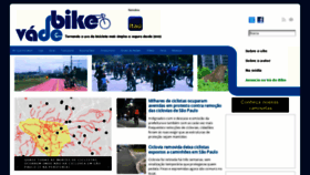 What Vadebike.org website looked like in 2018 (5 years ago)