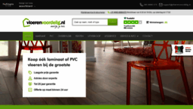 What Vloerenvoordelig.nl website looked like in 2018 (5 years ago)