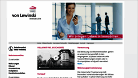 What Von-lewinski.de website looked like in 2018 (5 years ago)